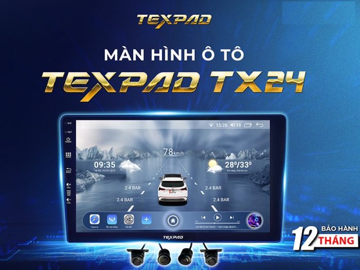 man-hinh-android-texpad-tx24-cam-360-chinh-hang-tai-pandaauto.vn