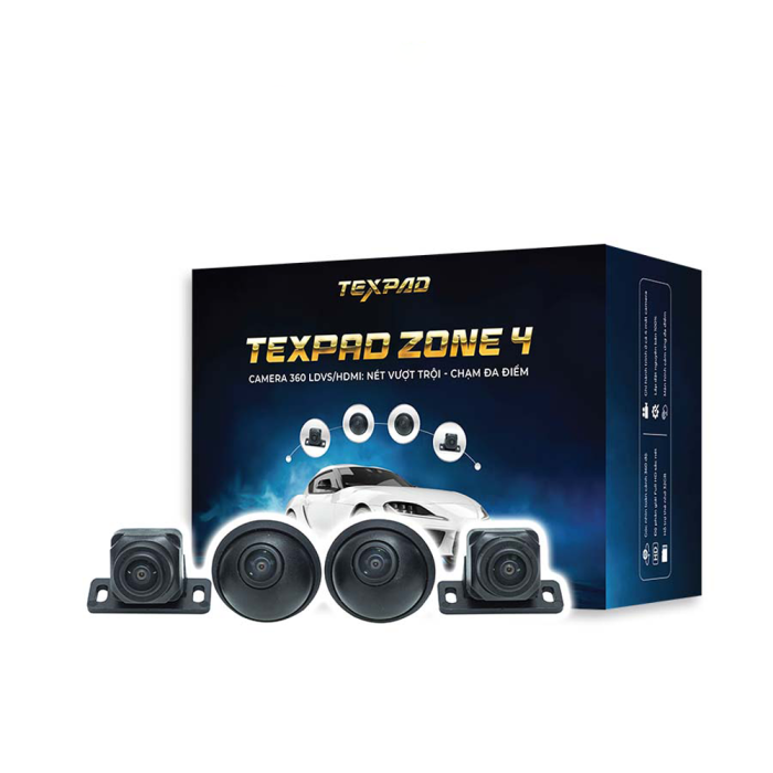 camera 360 texpad giá tốt, lắp đặt chính hãng tại Panda Auto 483 Nguyễn Khang Hà Nội