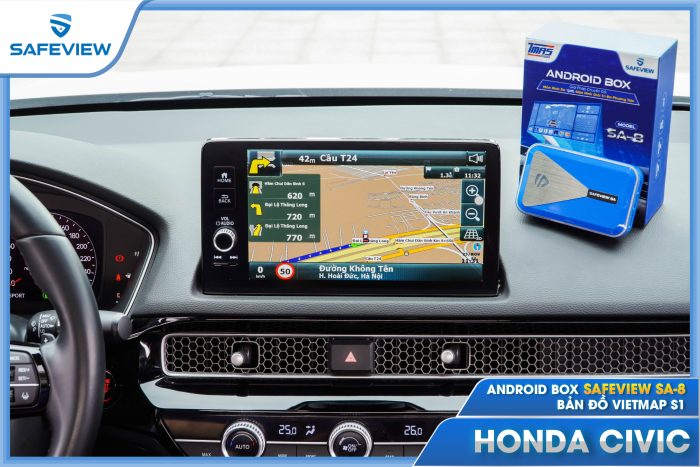 android box Safeview chính hãng giá tốt tại pandaauto.vn