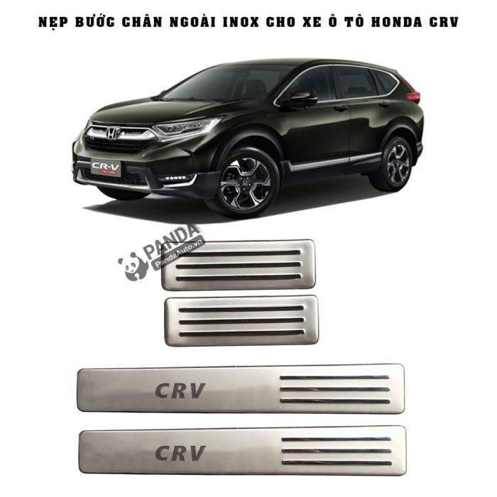 Nep-buoc-chan-ngoai-inox-cho-xe-oto-HONDA-CRV-tai-panda-auto
