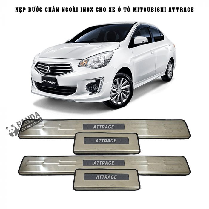 Nep-buoc-chan-ngoai-inox-cho-xe-oto-MITSUBISHI-ATTRAGE-tai-panda-auto