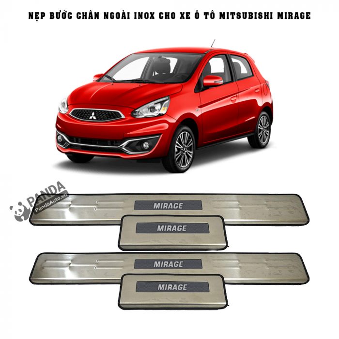 Nep-buoc-chan-ngoai-inox-cho-xe-oto-MITSUBISHI-MIRAGE-tai-panda-auto