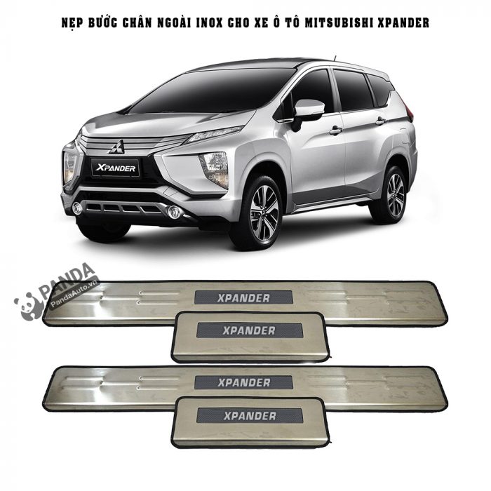 Nep-buoc-chan-ngoai-inox-cho-xe-oto-MITSUBISHI-XPANDER-tai-panda-auto