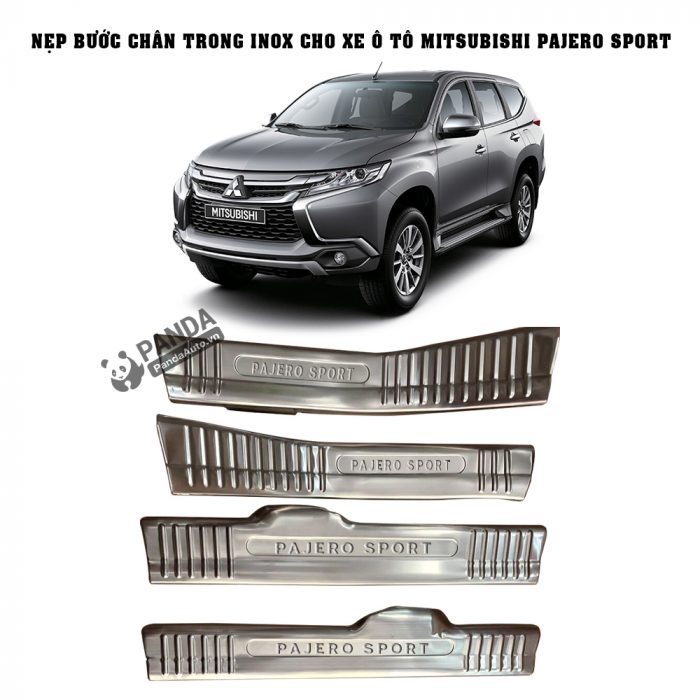 Nep-buoc-chan-trong-inox-cho-xe-oto-MITSUBISHI-PAJERO-SPORT-tai-panda-auto