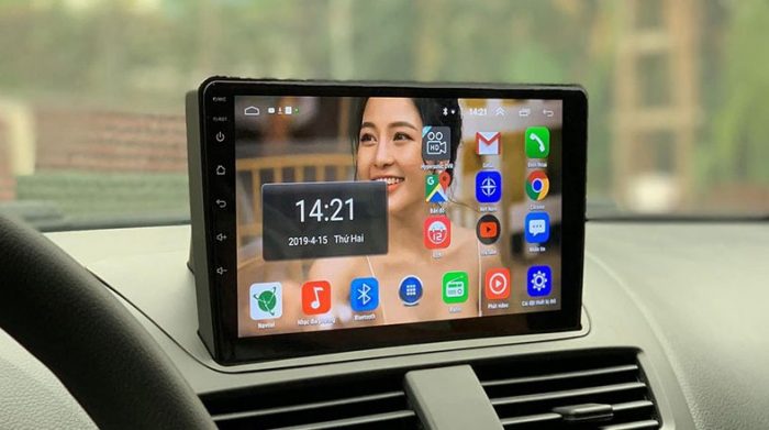 màn hình Zestech cho xe Mazda T50