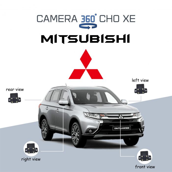 Camera 360 ô tô cho xe Mitsubishi