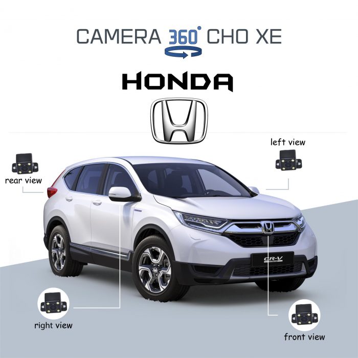 Camera 360 độ ô tô cho xe honda