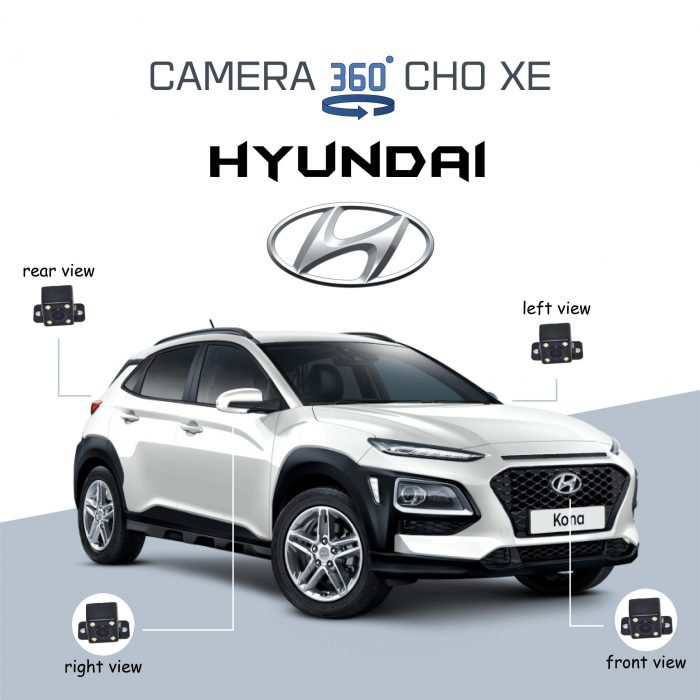camera 360 ô tô cho xe Hyundai
