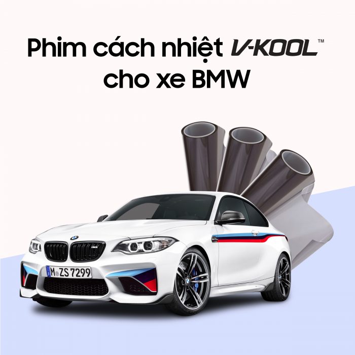 Dán phim cách nhiệt ô tô cho xe BMW