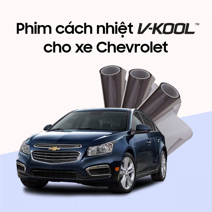 Dán phim cách nhiệt ô tô cho xe Chevrolet