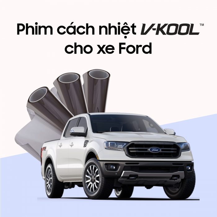 Dán phim cách nhiệt cho xe Ford