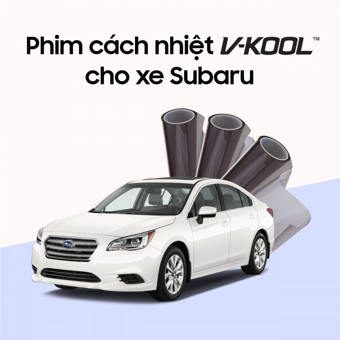 Dán phim cách nhiệt ô tô cho xe subaru