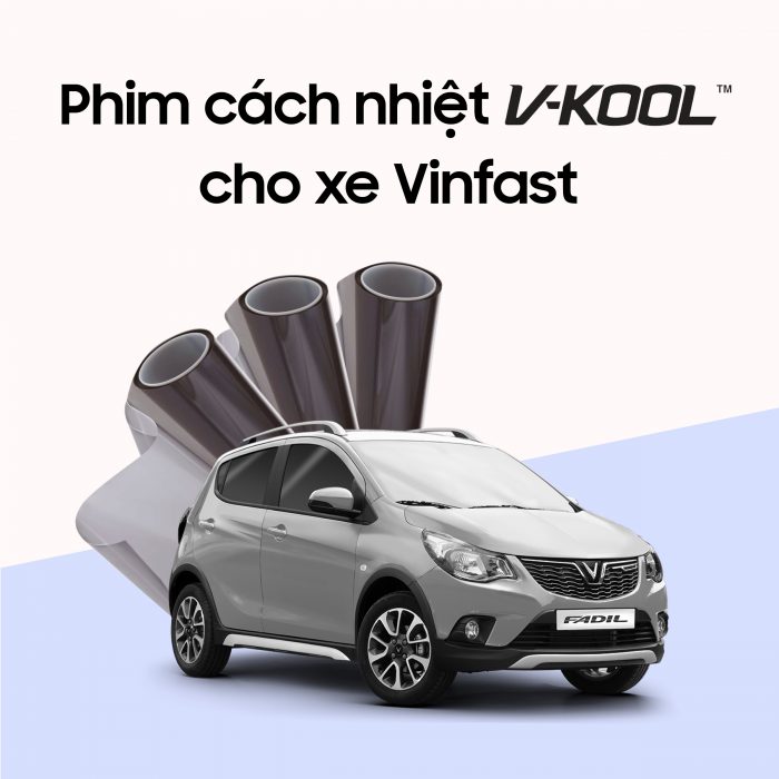 Dán phim cách nhiệt ô tô cho xe vinfast