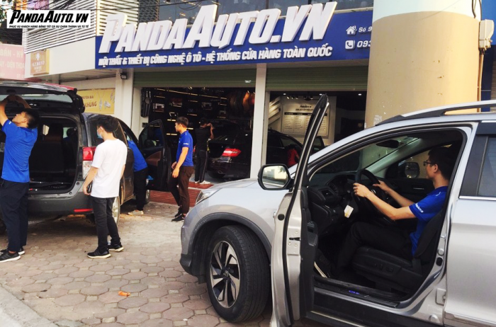 Bảo dưỡng miễn phí sản phảm đối với khách hàng đến Panda Auto