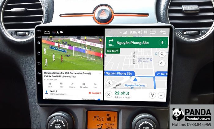 Màn hình Gotech cho xe Kia Carens