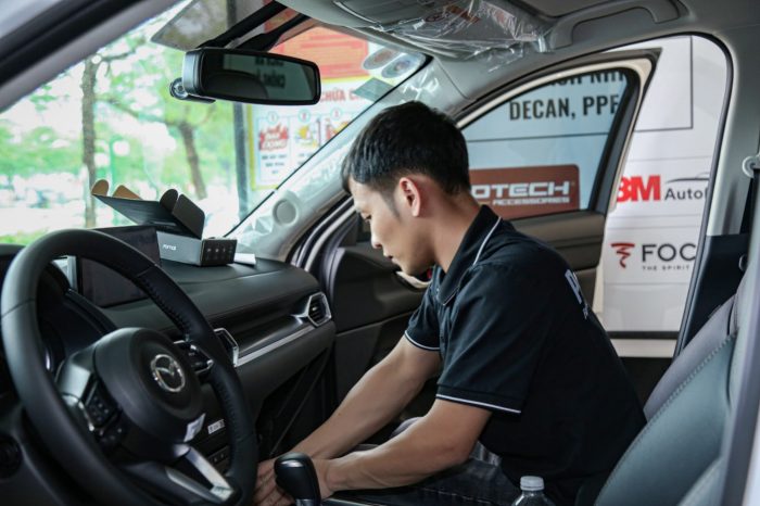 cửa hàng nội thất ô tô Panda Auto 483 Nguyễn Khang Hà Nội-1