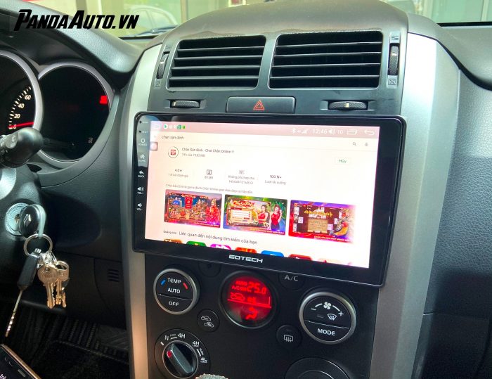 màn hình ô tô gotech cho xe suzukia vitara