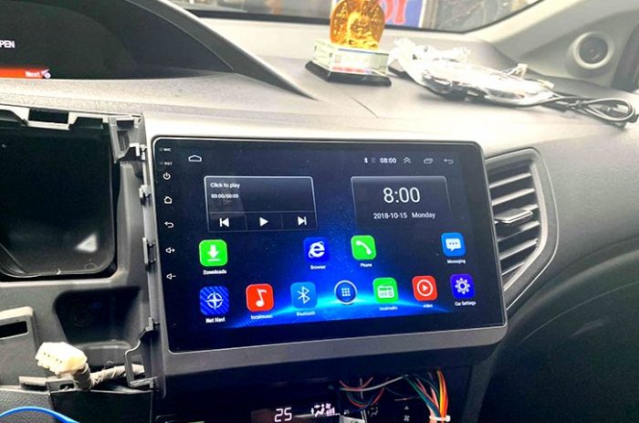 màn hình gotech cho xe Honda civic