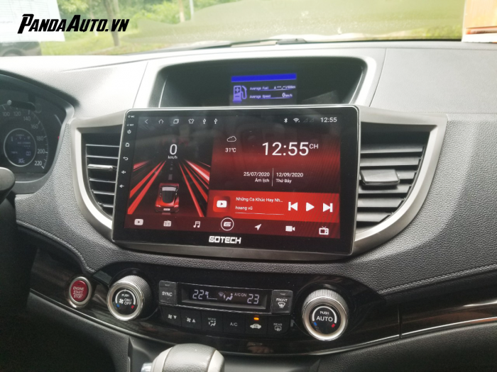 Màn hình ô tô Gotech cho xe CRV 2013-2017