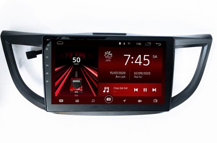Mặt dưỡng màn hình ô tô Gotech cho xe CRV
