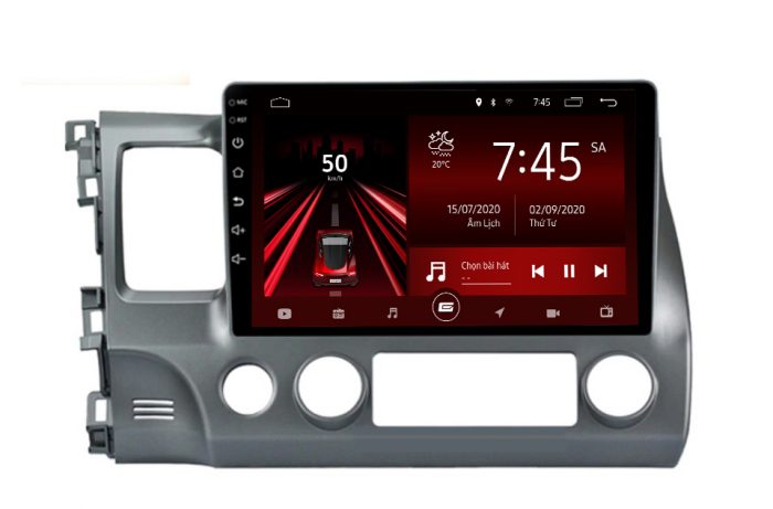 Mặt dưỡng chuẩn theo form xe Honda Civic 2007-2012