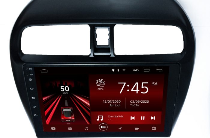 Mặt dưỡng màn hình ô tô Gotech Attrage