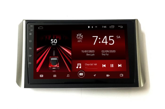 Mặt dưỡng màn hình Gotech cho xe xpander