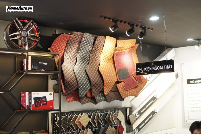 Thảm lót sàn ô tô 5D - 6Dcao cấp tại Panda Auto
