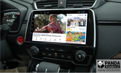 màn hình gotech cho xe crv