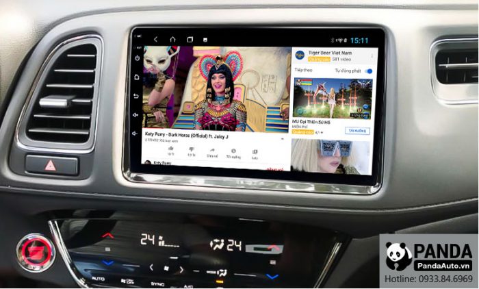 màn hình gotech cho xe hrv