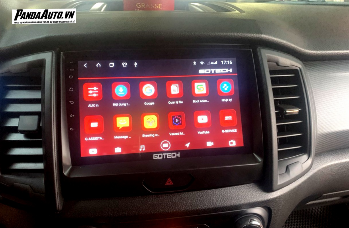 Màn hình ô tô cho xe Ford ranger Wildtrak