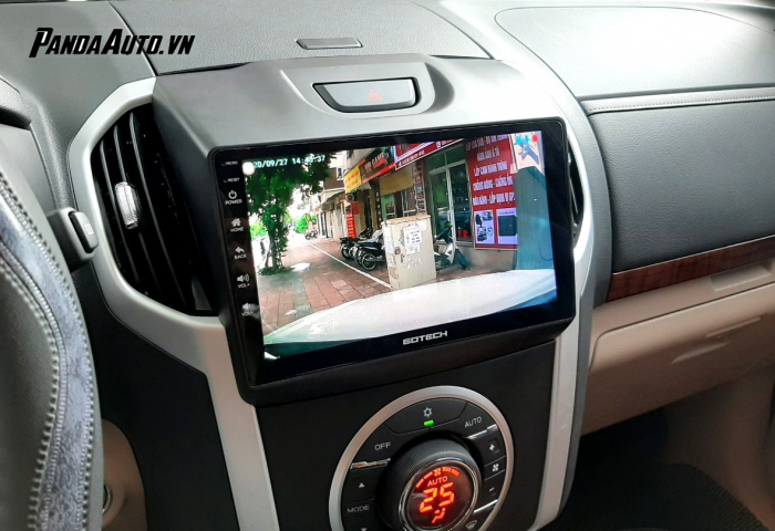 màn hình ô tô gotech cho xe isuzu mu-X