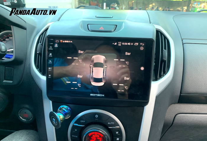 màn hình ô tô gotechcho xe isuzu d-max