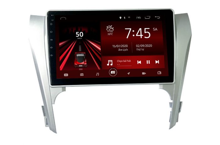 MẶt dưỡng màn hình ô tô Gotech cho xe Camry 2013-2014