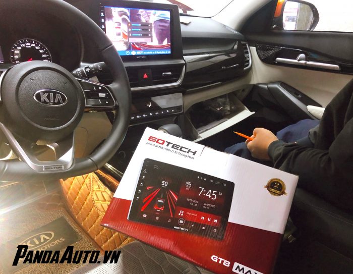 Màn hình GOTECH lắp đặt trên xe Kia Seltos