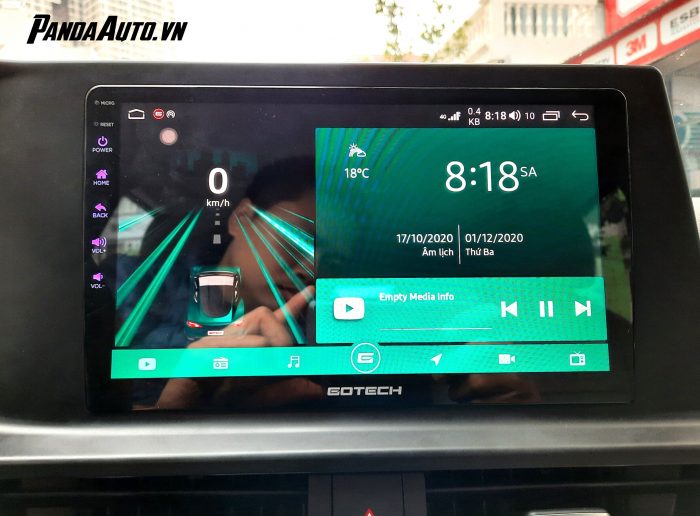 màn hình gotech cho xe kia seltos