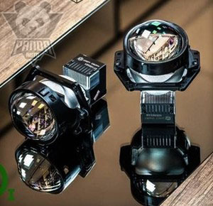 Độ đèn bi led Matrix Light O1 cho ô tô