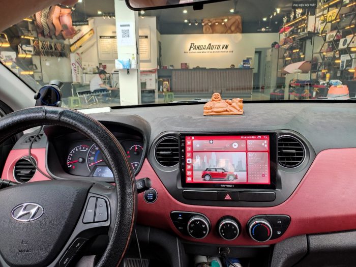 Màn hình xe Hyunda Grand i10