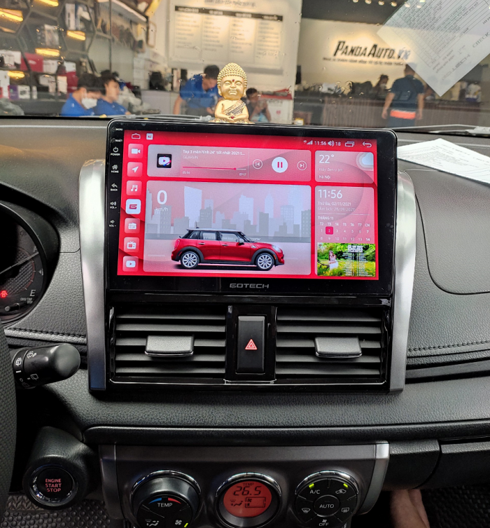 màn hình toyota yaris