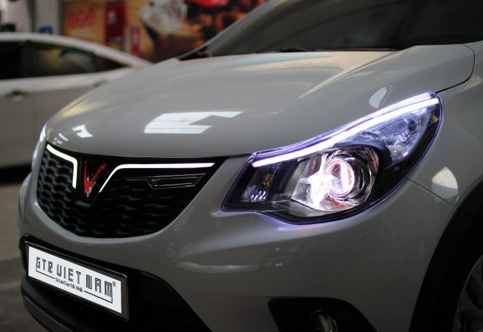 Titan Black trên xe Vinfast