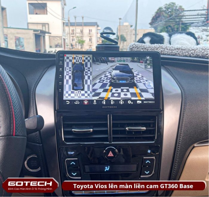 Gt360 Base trên Toyota Vios
