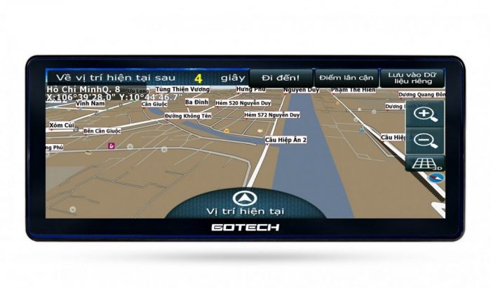 chỉ đường trên GT EVO