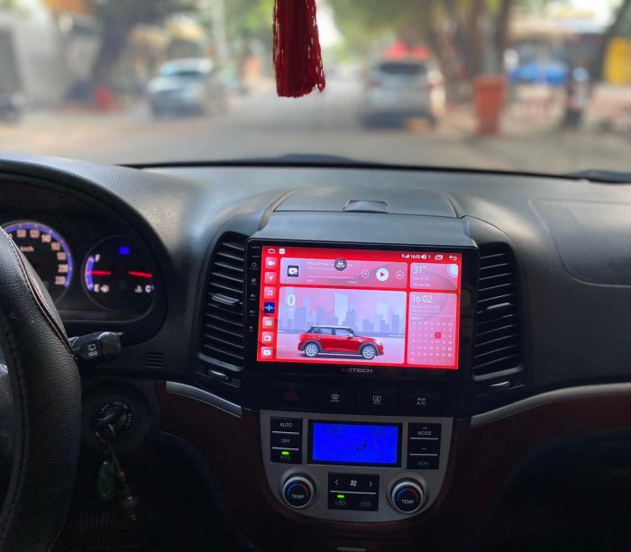 Gotech GT 360 Base trên Hyundai Santafe