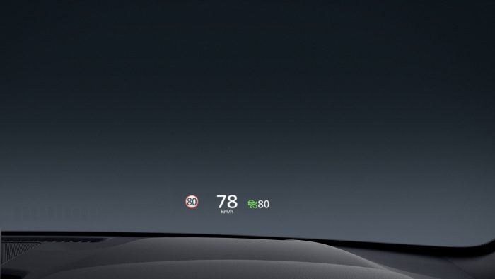 Màn hình lái xe trên kính chắn gió