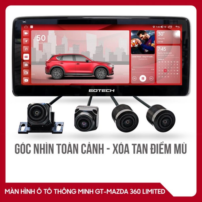 Màn hình Gotech GT Mazda 360 Limited