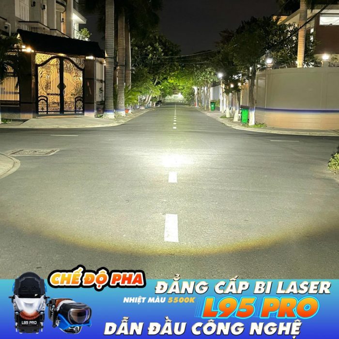 Chế độ pha Đèn Bi Laser Henvvei L95