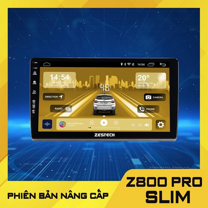 màn hình zestech z800 pro slim