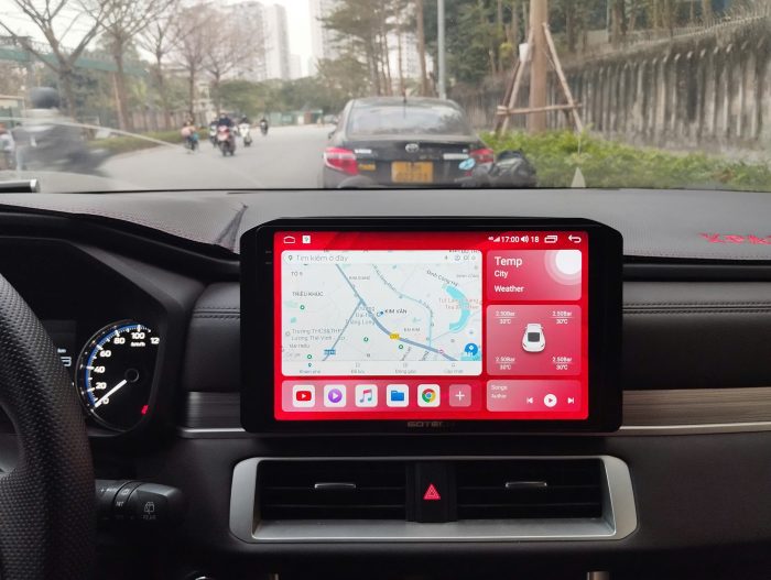 Màn hình Gotech GC6 được trang bị với 3 loại bản đồ dẫn đường thông minh mang đến cho người dùng trải nghiệm điều hướng linh hoạt và chính xác trên mọi hành trình