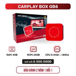 Android box Gotech GB6 chính hãng lắp đặt an toàn tại Panda Auto