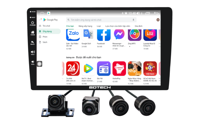 Trải nghiệm giải trí đa phương tiện tuyệt vời với kho ứng dụng CHPLAY, người dùng có thể dễ dàng tải xuống và tận hưởng nhiều ứng dụng, trò chơi, và nội dung giải trí đa dạng trên thiết bị của mình